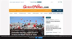 Desktop Screenshot of corrieredinovara.com