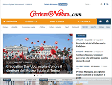 Tablet Screenshot of corrieredinovara.com